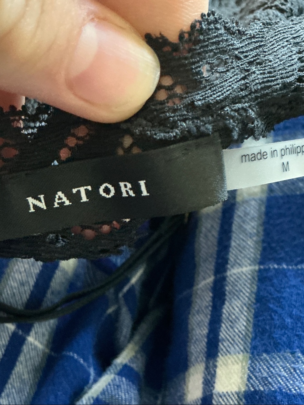 Natori Black Lace Dress Lingerie - Picture 2 of 9